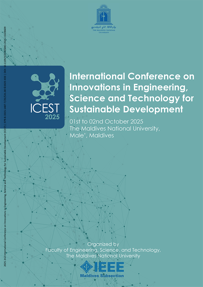 ICEST 2025 Proceedings cover
